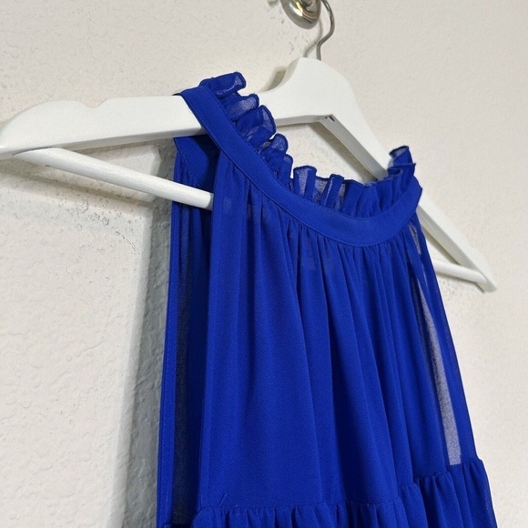 Alex Marie Royal Blue Maxi Dress - Picture 4 of 14